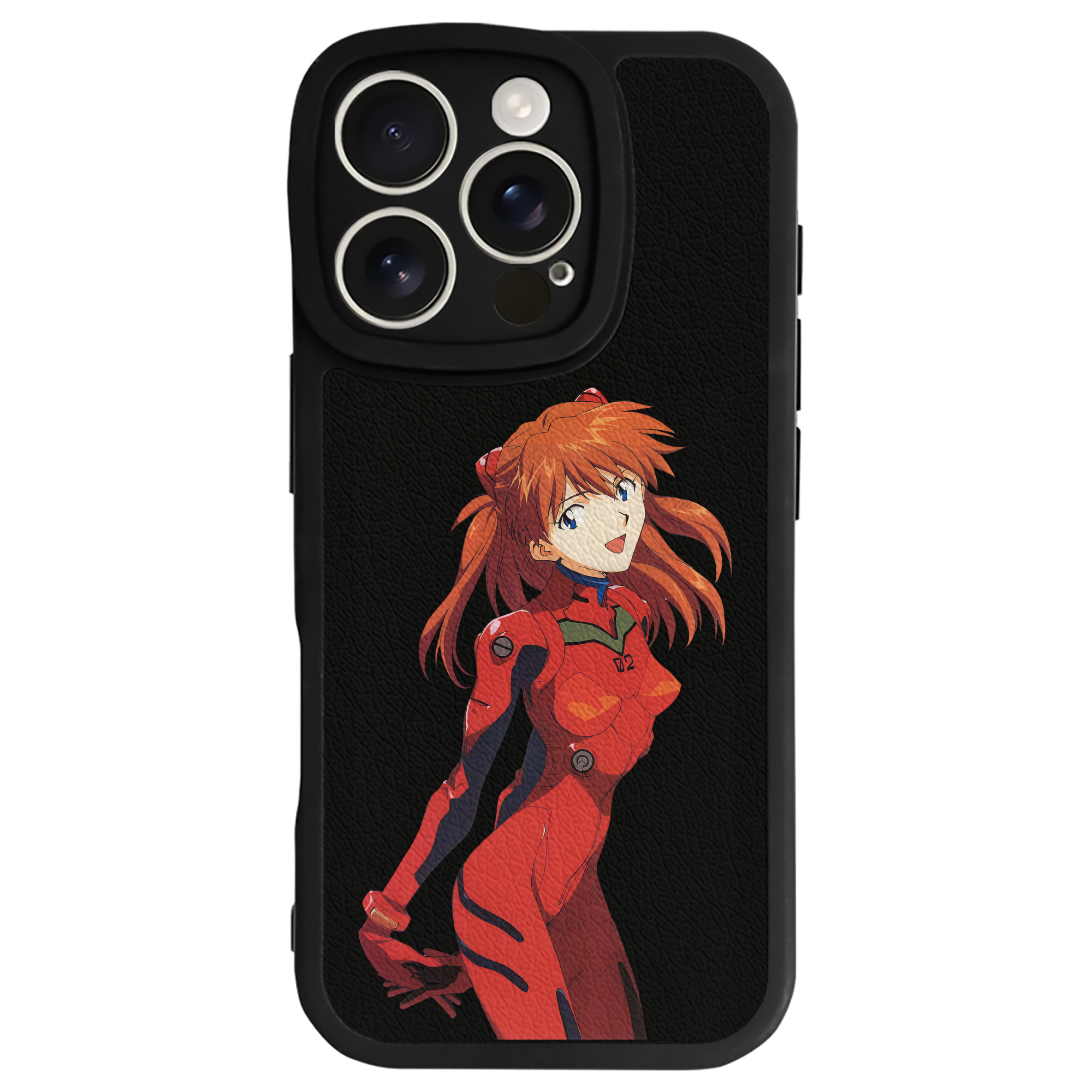（画像用） EVA 新世紀エヴァンゲリオン 【iPhone 16シリーズ対応】シリコンスマホケース（レザー調） 材質：シリコン